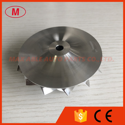 HX35 56.00/78.00mm 7+7 blades turbocharger milling/aluminum 2618/billet compressor wheel