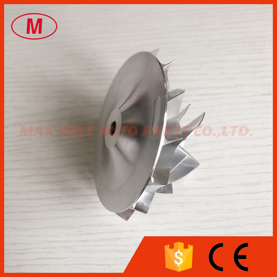 HX35 56.00/78.00mm 7+7 blades turbocharger milling/aluminum 2618/billet compressor wheel