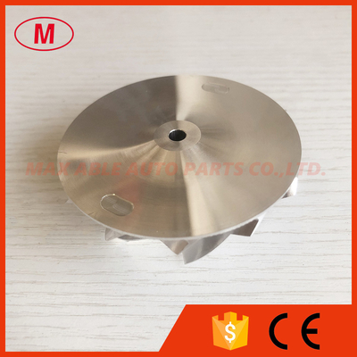 RHF5 reverse 54.00/71.00mm 6+6 blades turbo milling/aluminum 2618/billet compressor wheel