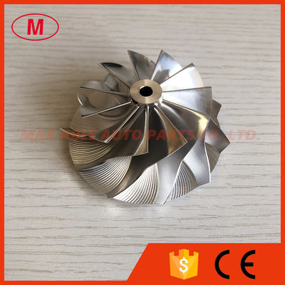 GT15-25 reverse 53.00/70.00mm 11+0 blades high performance turbo milling/aluminum 2618/billet compressor wheel