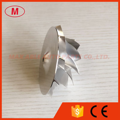 GT15-25 reverse 53.00/70.00mm 11+0 blades high performance turbo milling/aluminum 2618/billet compressor wheel
