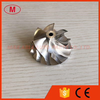 K04/BV45 41.00/50.96mm 6+6 blades performance milling/aluminum 2618/billet compressor wheel for 5303-970-0210