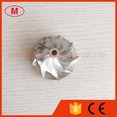 GT15-25 788529-0002 36.35/49.00mm 9+0blades high performance Turbo milling/aluminum 2618/billet compressor wheel