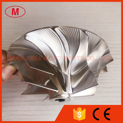 TD08H 49174-44301 64.00/89.97mm 7+7 blades turbo milling/Aluminum 2618/billet compressor wheel