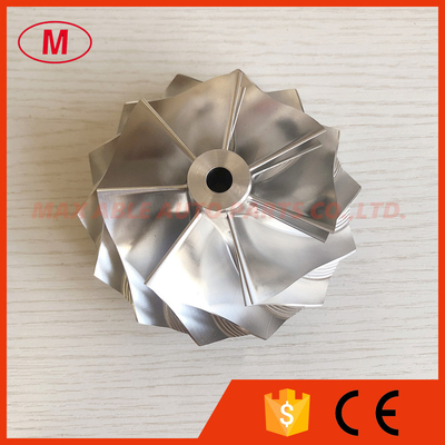 T88-38G 76.00/96.00mm 7+7 blades turbo milling/aluminum 2618/billet compressor wheel