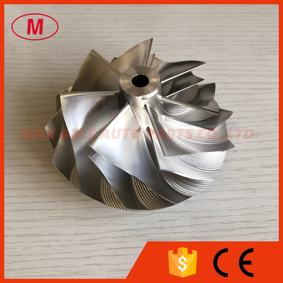 T88-38G 76.00/96.00mm 7+7 blades turbo milling/aluminum 2618/billet compressor wheel