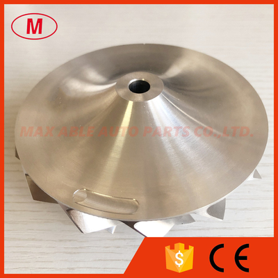 T88-38G 76.00/96.00mm 7+7 blades turbo milling/aluminum 2618/billet compressor wheel