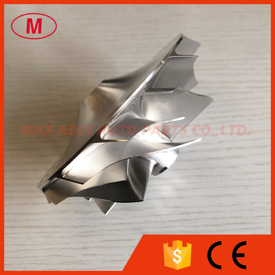 T88-38G 76.00/96.00mm 7+7 blades turbo milling/aluminum 2618/billet compressor wheel