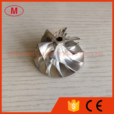 RHF4H 35.30/47.00mm 6+6 blades Turbocharger milling/aluminum 2618/billet compressor wheel for VIBR/VN3