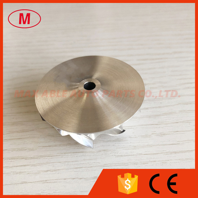 RHF4H 35.30/47.00mm 6+6 blades Turbocharger milling/aluminum 2618/billet compressor wheel for VIBR/VN3