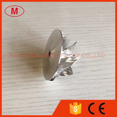 RHF4H 35.30/47.00mm 6+6 blades Turbocharger milling/aluminum 2618/billet compressor wheel for VIBR/VN3