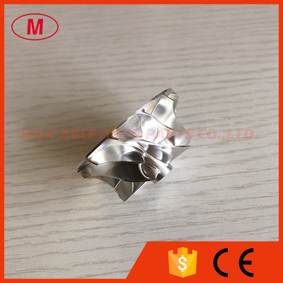 RHF4H 35.30/47.00mm 6+6 blades Turbocharger milling/aluminum 2618/billet compressor wheel for VIBR/VN3