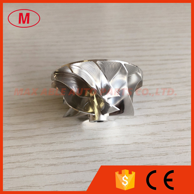 RHF4H 35.30/47.00mm 6+6 blades Turbocharger milling/aluminum 2618/billet compressor wheel for VIBR/VN3
