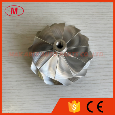 G42-1200 374402/28072 73.36/91.02mm 10+0 blades point milling Turbocharger milling/aluminum 2618/billet compressor wheel