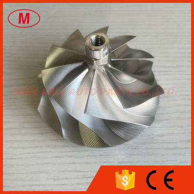 G42-1200 374402/28072 73.36/91.02mm 10+0 blades point milling Turbocharger milling/aluminum 2618/billet compressor wheel