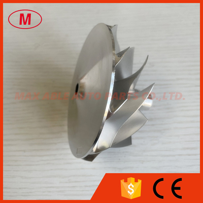G42-1200 374402/28072 73.36/91.02mm 10+0 blades point milling Turbocharger milling/aluminum 2618/billet compressor wheel