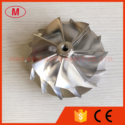 GTA4510  85.00/110.00mm 7+7 blades high performance turbocharger milling/aluminum 2618/billet compressor wheel