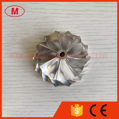 TD04 51.03/62.00mm 7+7 blades Turbo aluminum 2618/milling/ billet compressor wheel