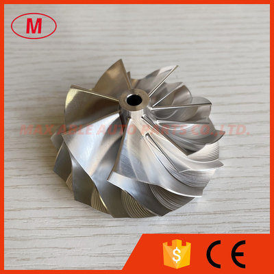 TD04 51.03/62.00mm 7+7 blades Turbo aluminum 2618/milling/ billet compressor wheel