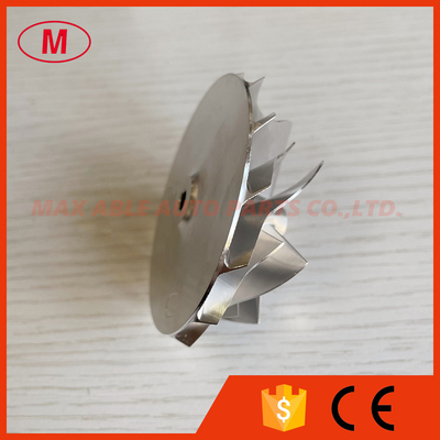 TD04 51.03/62.00mm 7+7 blades Turbo aluminum 2618/milling/ billet compressor wheel