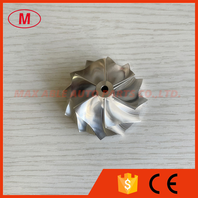 TD03 42.00/50.96mm 6+6 blades high performance Turbo milling/aluminum 2618/billet compressor wheel