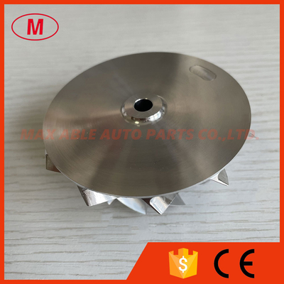 T04B 51.65/69.96mm 11+0 blades 409179-0023 14201-Z5601 Turbo Aluminum 2618/milling/billet compressor wheel
