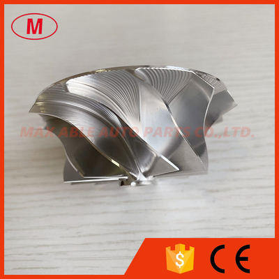 T04B 51.65/69.96mm 11+0 blades 409179-0023 14201-Z5601 Turbo Aluminum 2618/milling/billet compressor wheel