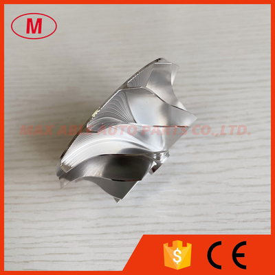 T04B 51.65/69.96mm 11+0 blades 409179-0023 14201-Z5601 Turbo Aluminum 2618/milling/billet compressor wheel