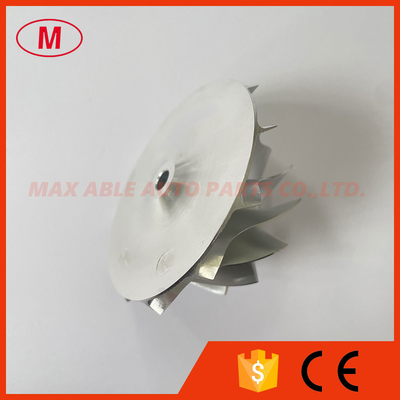 GTA15-25 39.61/56.02mm 701374-0003 1102-022-402 11+0 blades high performance turbo aluminum 2618/billet compressor wheel