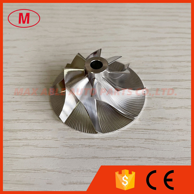RHB5 NN136003 28.03/45.00mm 8+0 blades turbo milling/Aluminum 2618/billet compressor wheel for MVI,MVIE Penta(marine)