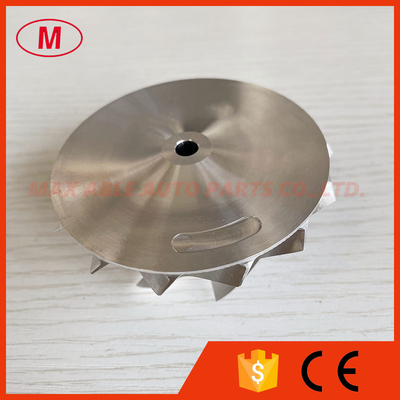 GTX3071 reverse XX8849-2 54.06/71.40mm 7+7blades performance bore:6.01 aluminum 2618/billet compressor wheel