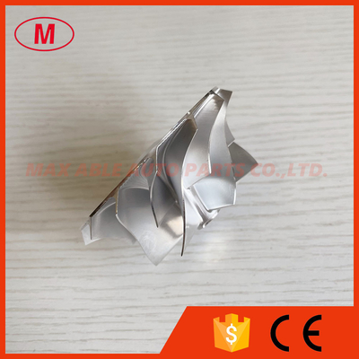 GTX3071 reverse XX8849-2 54.06/71.40mm 7+7blades performance bore:6.01 aluminum 2618/billet compressor wheel