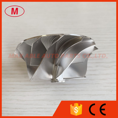 GTX3071 reverse XX8849-2 54.06/71.40mm 7+7blades performance bore:6.01 aluminum 2618/billet compressor wheel