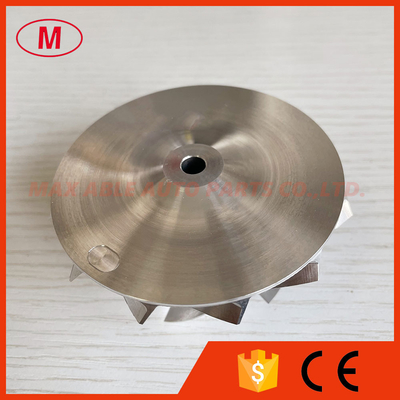 GT30 reverse 56.00/71.40mm 6+6 blades high performance Turbocharger milling/aluminum 2618/Billet compressor wheel