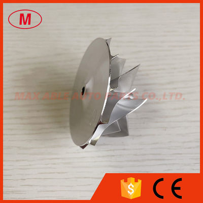 RHF5 47.00/60.50mm 6+6 blades high performance Turbo milling/aluminum 2618/billet compressor wheel for VF54 upgrade