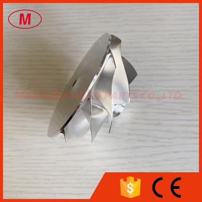 G35-1050 reverse 68.07/84.45mm 9+0 Blades point milling turbo aluminum 2618/billet compressor wheel for 880695-5002S