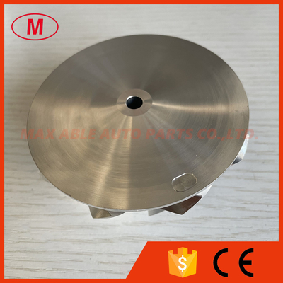 G35-1050 reverse 68.07/84.45mm 9+0 Blades point milling turbo aluminum 2618/billet compressor wheel for 880695-5002S