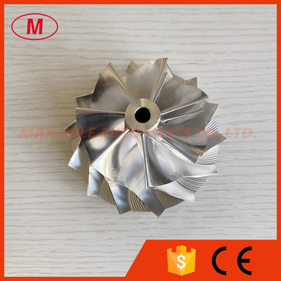 S200-EFR 1283-123-2007 62.60/84.48mm 7+7 blades high peroformance turbo aluminum 2618/milling/billet compressor wheel