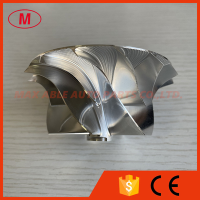 S200-EFR 1283-123-2007 62.60/84.48mm 7+7 blades high peroformance turbo aluminum 2618/milling/billet compressor wheel
