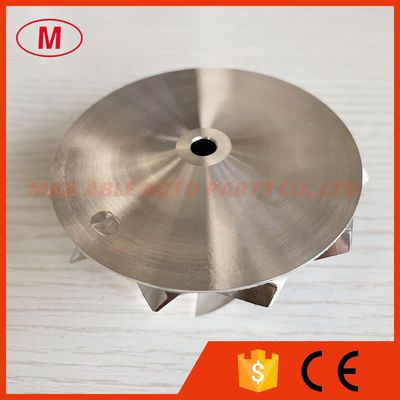 GTX3071 reverse XX8849-2 54.06/71.40mm 11+0blades performance bore:6.01 aluminum 2618/billet compressor wheel