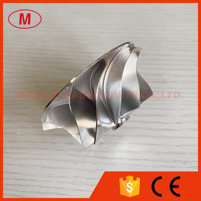 GTX3071 reverse XX8849-2 54.06/71.40mm 11+0blades performance bore:6.01 aluminum 2618/billet compressor wheel