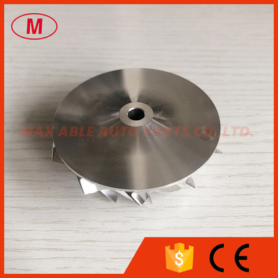 GT2560R 11+0 blades 46.52/60.13mm 445436-0001 high performance milling/aluminum 2618/billet compressor wheel for ISUZU