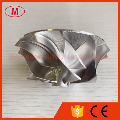 CT26 47.10/60.13mm 6+6 blades high performane Turbo aluminum 2618/milling/Billet compressor wheel
