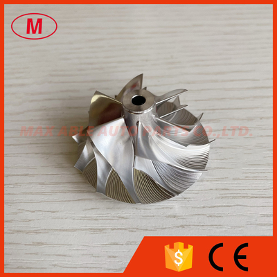 KP39 5443-123-2007 1303-039-401 34.50/46.00mm 6+6 blades milling/aluminum 2618/billet compressor wheel for 5439-970-0005