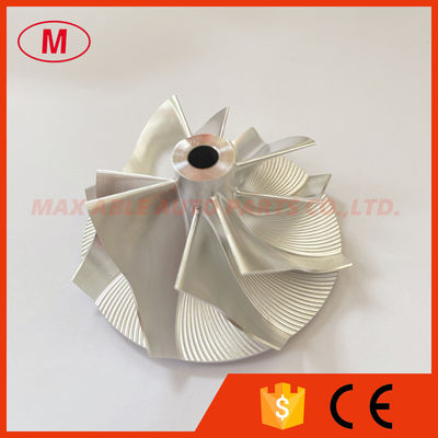 GT15-25 39.86/50.96mm 4+4blades turbo milling/aluminum 2618/billet compressor wheel