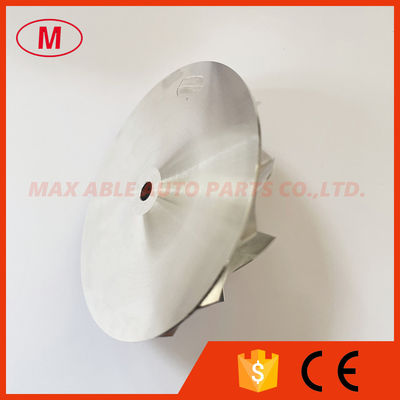 GT15-25 50.30/72.60mm 7+7 Blades turbo aluminum 2618/Milling/billet compressor wheel for AUDI RS3