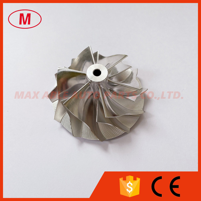 KP35 45.09/56.08mm 6+6 blades high performance Turbo Billet/milling/aluminum 2618 compressor wheel