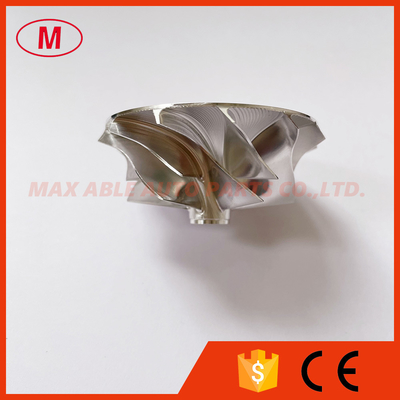 KP35 45.09/56.08mm 6+6 blades high performance Turbo Billet/milling/aluminum 2618 compressor wheel