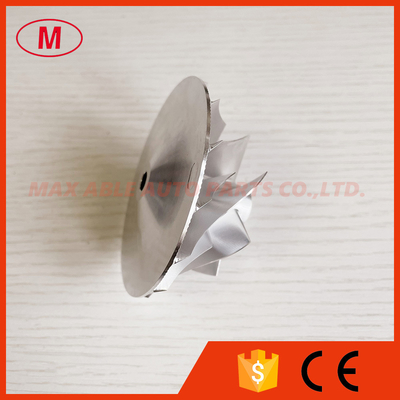 HX35 forward 3599649 54.00/77.98mm 7+7 blades point milling turbo milling/aluminum 2618/billet compressor wheel