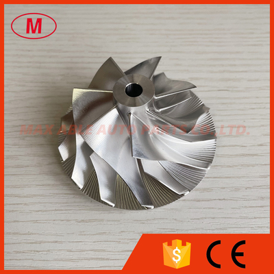 HX35 forward 3599649 54.00/77.98mm 7+7 blades point milling turbo milling/aluminum 2618/billet compressor wheel